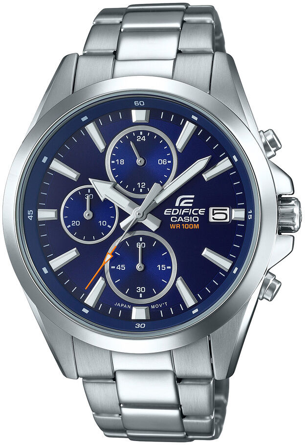 EDIFICE Montre Casio homme acier bleu- MATY