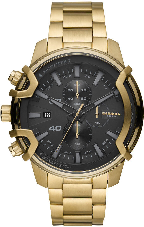 DIESEL Montre Diesel homme chronographe acier dorÃ© jaune- MATY