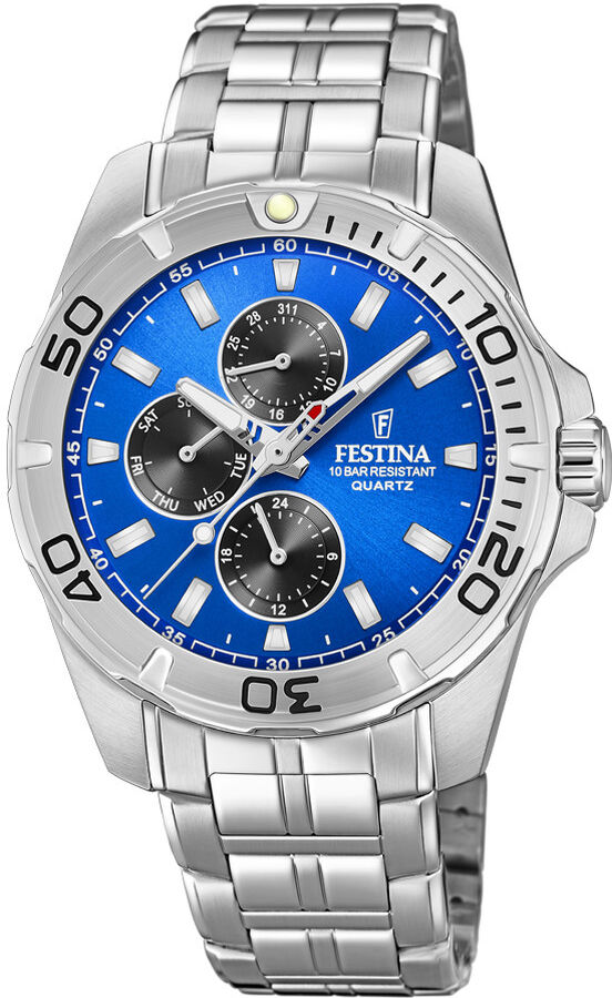 FESTINA Montre FESTINA MULTIFONCTIONS Bracelet Acier inoxydable- MATY