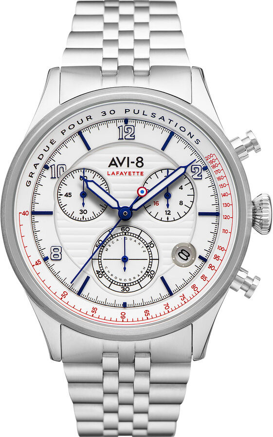 AVI 8 Montre AVI-8 homme chronographe acier- MATY