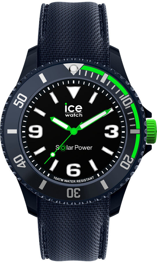 Ice-Watch ICE WATCH Montre Ice Watch Homme solaire silicone bleu.- MATY