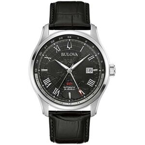 Bulova Mechanische Uhr »96B387«, Armbanduhr, Herrenuhr, Automatik schwarz Größe