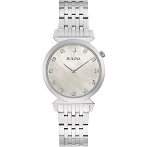 Bulova Quarzuhr »96P216«, Armbanduhr, Damenuhr silberfarben Größe