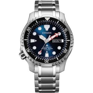 Citizen Taucheruhr »Promaster Automatik Titan Diver, NY0100-50ME«,... silberfarben Größe