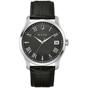 Bulova Quarzuhr »96B390«, Armbanduhr, Herrenuhr schwarz Größe