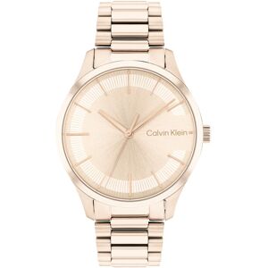 Calvin Klein Quarzuhr »Iconic Bracelet 35mm, 25200042«, Armbanduhr, Damenuhr,... roségoldfarben Größe