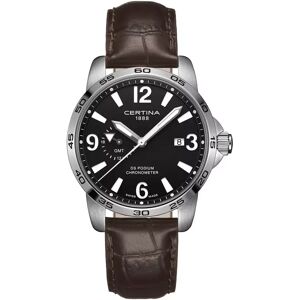 Certina - Analoguhr, Ds Podium Gmt, 41mm, Braun