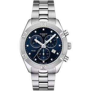 Tissot - Chronograph Uhr, Pr 100 Classic, 38mm, Silber