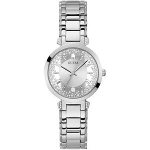 Guess - Analoguhr, Crystal Clear, 33mm, Silber