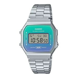 Casio - Multifunktionsuhr,  Collection Retro, 38.5mm, Silber