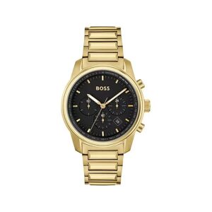Boss - Chronograph Uhr, Trace, 44mm, Gold