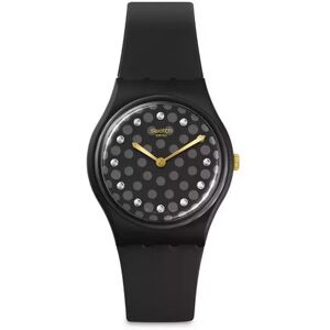 Swatch - Analoguhr, Sparkle Night, 34mm, Black