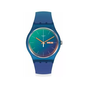 Swatch - Analoguhr, Fade To Teal, 41mm, Multicolor