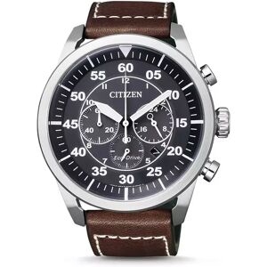 Citizen - Chronograph Uhr, Ecodrive, 45mm, Braun