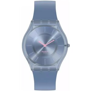 Swatch - Analoguhr, Denim Blue, 34mm, Blau