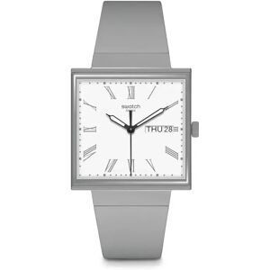 Swatch - Analoguhr, What If…gray?, 33mm, Grau