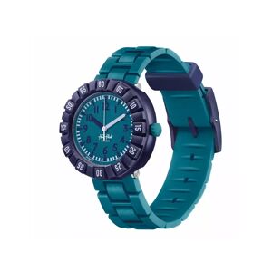 Flik-Flak - Analoguhr, Level Teal, 34mm, Petroleumblau