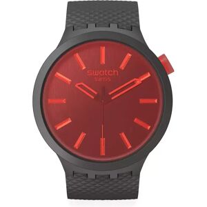 Swatch - Analoguhr, Midnight Mode, 47mm, Black