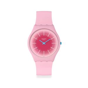 Swatch - Analoguhr, Radiantly Pink, 34mm, Rosa