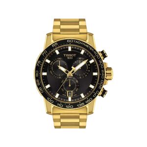 Tissot - Chronograph Uhr, Supersport, 45mm, Gold
