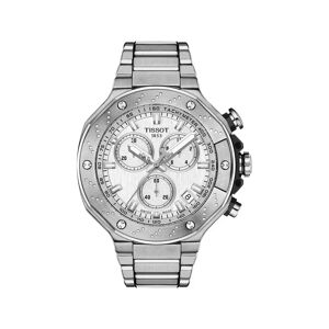 Tissot - Chronograph Uhr, T-Race, 45mm, Silber