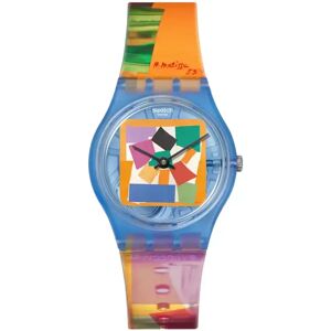 Swatch - Analoguhr, X Tate Gallery Matisse'S Snail, 34mm, Multicolor