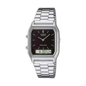 Casio - Analoguhr, Collection Retro, 28mm, Silberfarben