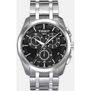 Tissot - Chronograph Uhr, Couturier, 41mm, Silberfarben