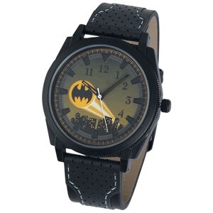 Batman Armbanduhren - Bat-Signal - schwarz/gelb