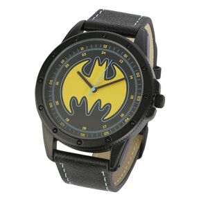 Batman Armbanduhren - Logo - für Herren - schwarz/gelb