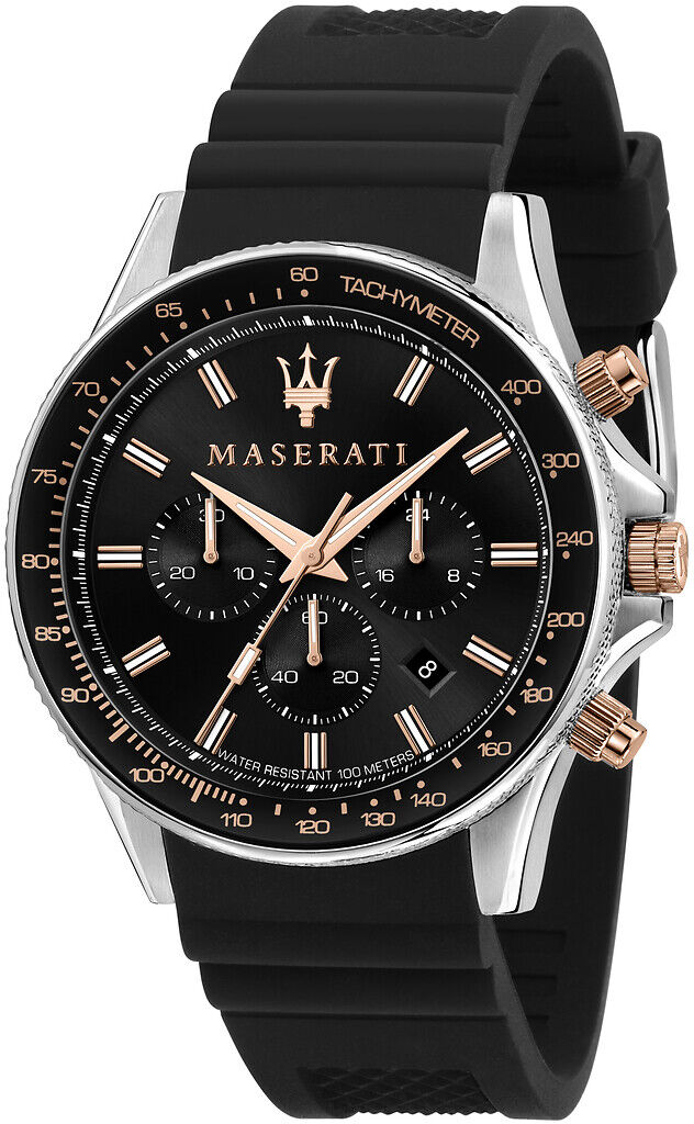 MASERATI Chrono uhr Sfida SCHWARZ