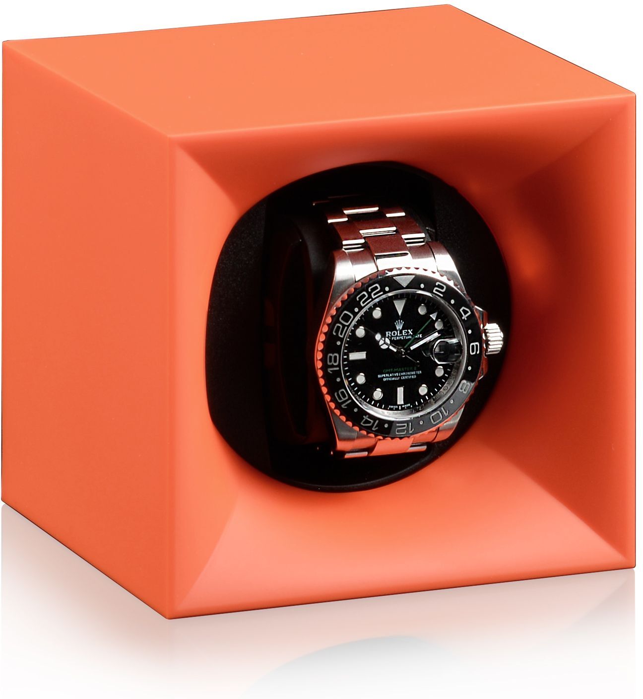 Swiss Kubik Uhrenbeweger ABS Starterbox - Orange