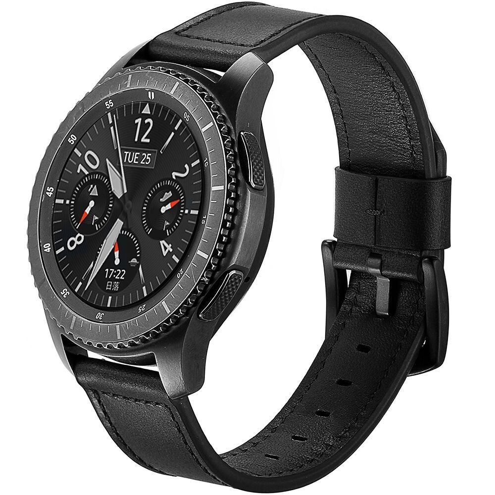 Tech-Protect Řemínek pro Samsung Galaxy Watch 45mm - Tech-Protect, Herms Black