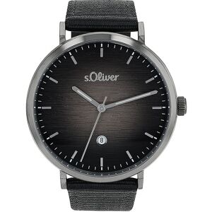 s.Oliver Herrenuhr 2034604 Edelstahl