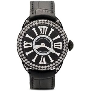 Backes & Strauss 'Piccadilly Diamond Knight 33' Armbanduhr - BLACK 33 Female