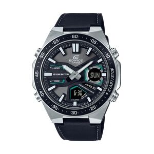 CASIO EDIFICE Uhr EFV-C110L-1AV   Unisex   Schwarz/Silber