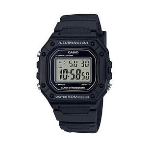 Casio Timeless Collection Uhr W-218H-1AV   Schwarz