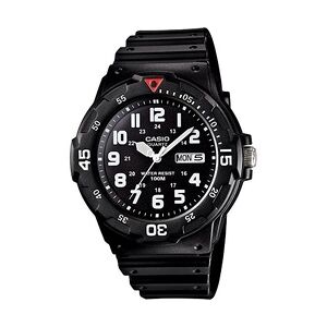 Casio Timeless Collection Uhr MRW-200H-1BV   Schwarz/Rot