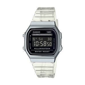 CASIO Vintage Uhr A168XES-1B   Silber