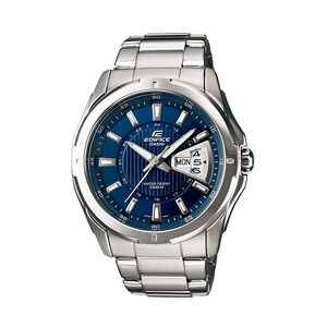 CASIO EDIFICE Uhr EF-129D-2AV   Unisex   Silber