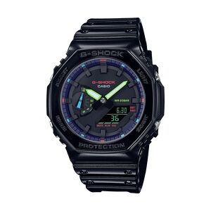 G-SHOCK Uhr GA-2100RGB-1A by CASIO   Schwarz