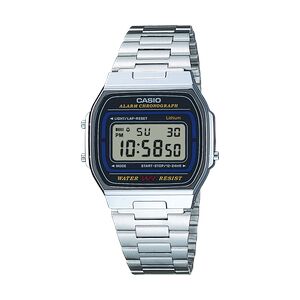 CASIO Vintage Uhr A164WA-1V   Silber