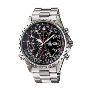 CASIO EDIFICE Uhr EF-527D-1AV   Unisex   Silber