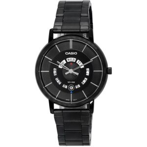 Casio Standard Analog Stainless Steel Black Dial Quartz Mtp-B135b-1a Mtpb135b-1 Herrenuhr