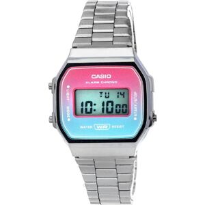 Casio Vintage Digital Stainless Steel Bracelet Quartz A168werb-2a A168werb-2 Unisexuhr