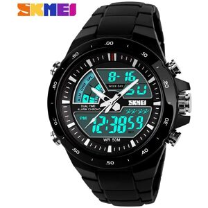 Skmei 1016 Herren Sportuhr Led Digital Analog Uhren Alarm 30m Wasserdicht Mode Armbanduhr