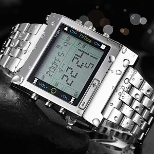 Meiyou Marke Männer Sport Uhren Militär Quarz Digital Led Männer Uhr Wasserdicht Alarm