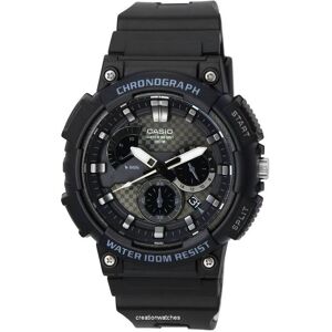 Casio Standard Analog Retrograde Chronograph Quartz Mcw-200h-1a2 Mcw200h-1a2 100m Herrenuhr