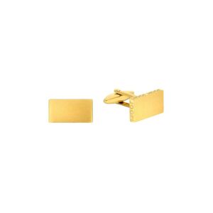 JOOP! Accessoires Manschettenknopf Herren Edelstahl, gold