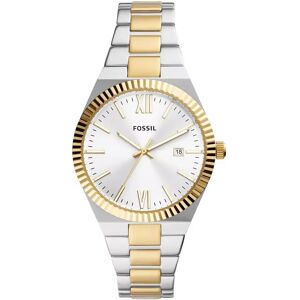 Fossil Uhr - Scarlette Three-Hand Date Stainless Steel Watch - Gr. unisize - in Mehrfarbig - für Damen